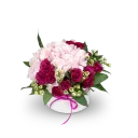 Květinový box s hortenzií